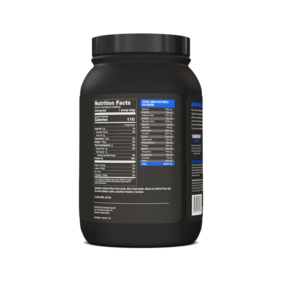 Bodybuilding.com Signature 100% Isolate, 24 servings